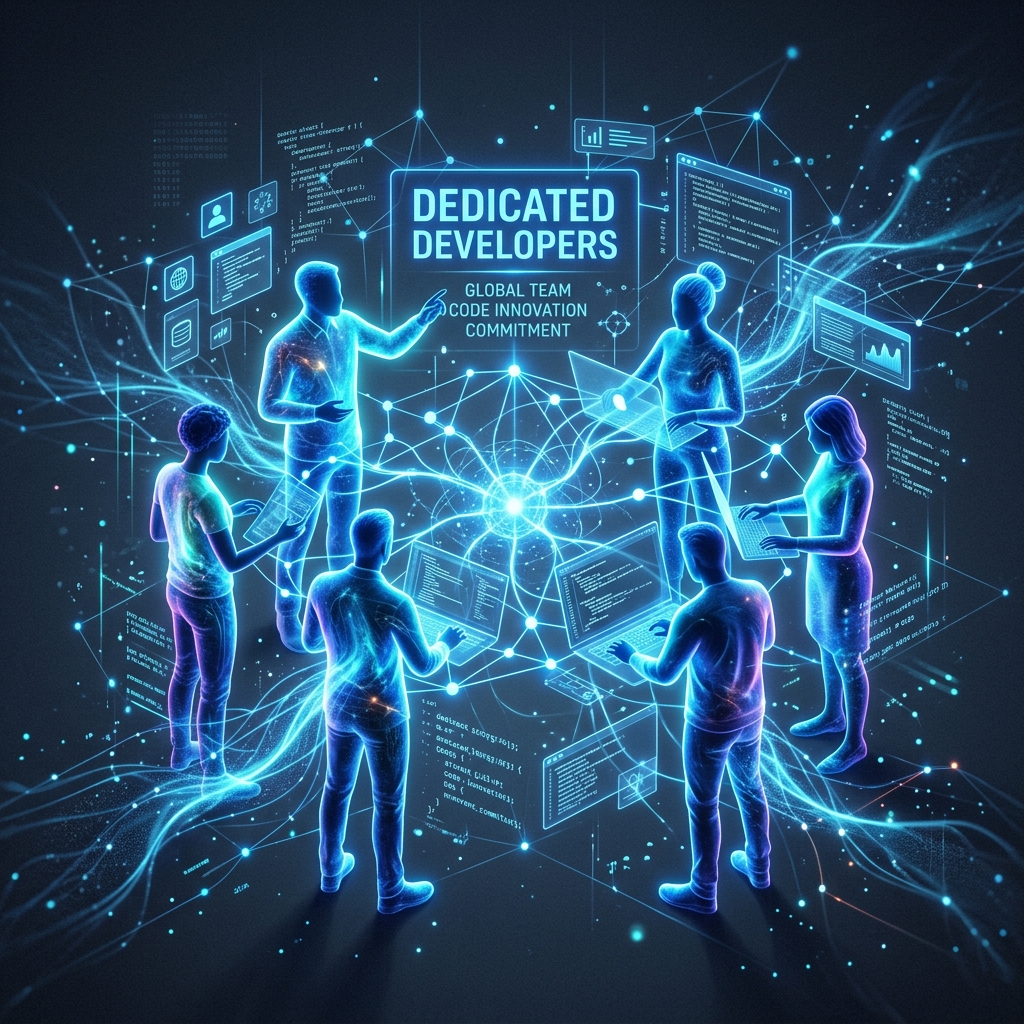 Dedicated Developers Illustration